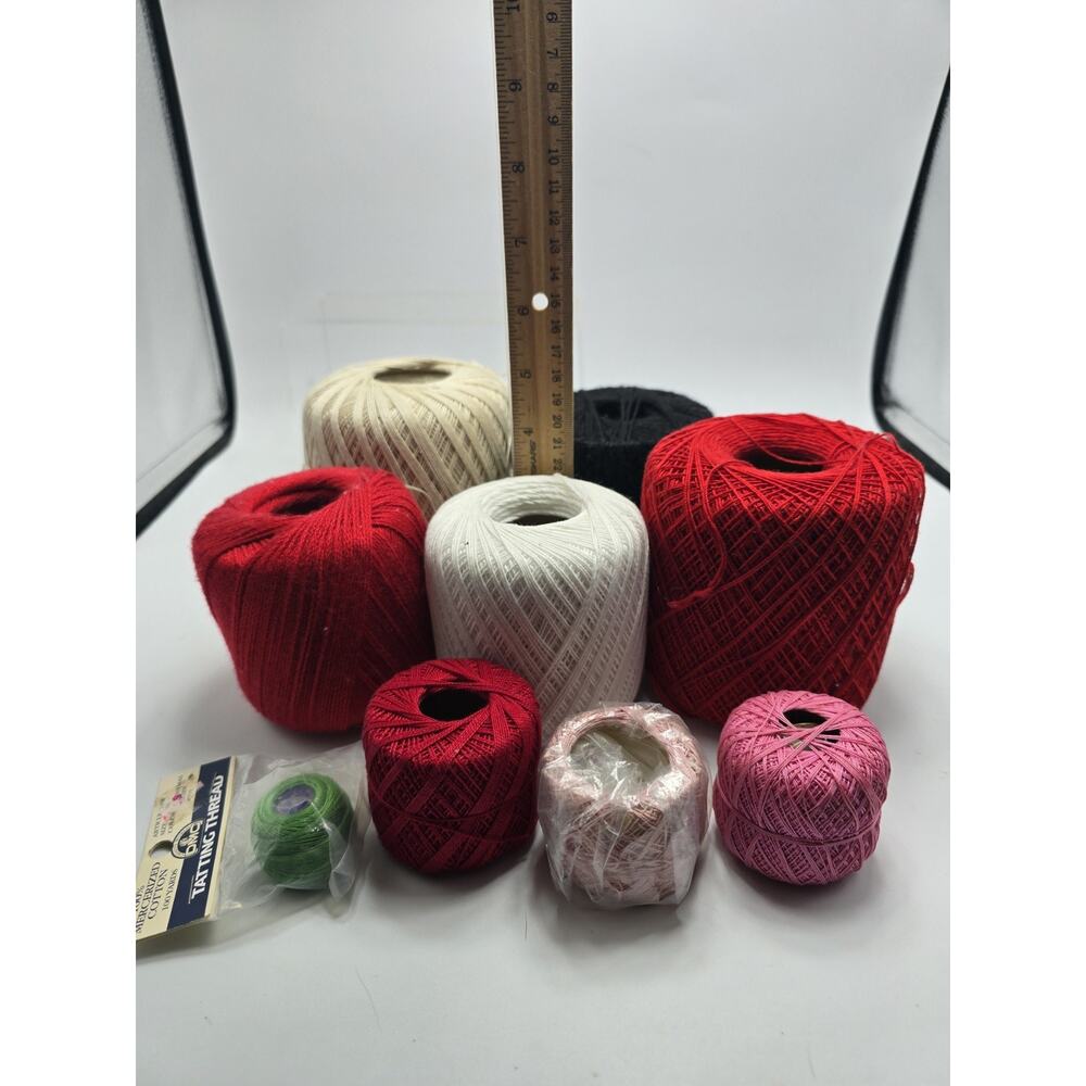Crochet Thread Yarn. Different Sizes Crafting Decor - Picture 2 of 3